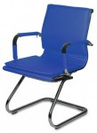 Офисное кресло для конференций CH-993-LOW-V/BLUE  - Мебельный магазин Велес