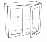 К.Шс-80С - Шкаф со стеклом - Мебельный магазин Велес