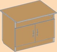 Тумба под аппаратуру Арт. Т-Т5 (800х580х590) - Мебельный магазин Велес