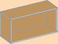 Полка навесная Арт. ПН-1 (800х300х400) - Мебельный магазин Велес