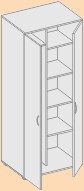 П-ШО5 - Шкаф комбинированный - Мебельный магазин Велес