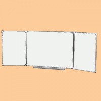 ДСНБ5 Доска для маркера (белая) створчатая  - Мебельный магазин Велес