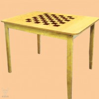 "Шахматы" - Стол разлинованный - Мебельный магазин Велес