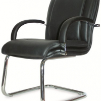Офисное кресло для конференций Артекс Н/П Хром  - Мебельный магазин Велес