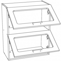 К.Шг-60.2С - Шкаф навесной - Мебельный магазин Велес