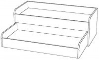 КД-2.16 Кроватка двухъярусная - Мебельный магазин Велес