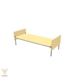 Кровать односпальная комбинированная, спинки - ЛДСП 1900x700 - Мебельный магазин Велес