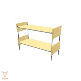 Кровать двухъярусная комбинированная (1900x800) - Мебельный магазин Велес